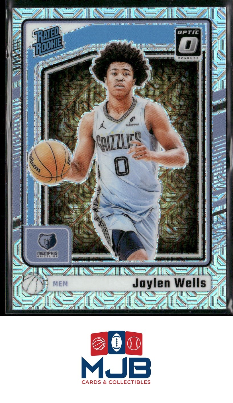 2024-25 Donruss Optic Jaylen Wells Choice Rookie #252 Memphis Grizzlies