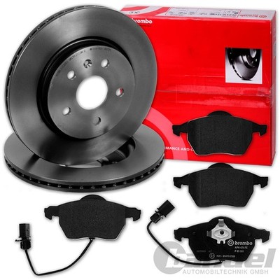brembo BREMSSCHEIBEN 288mm + BELÄGE VORNE passend für AUDI A6 C5 4B Limo + Avant