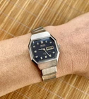 Vintage Seiko 2206-3070 - Hi-Beat Women's Watch Automatic Steel Blue 1975 - Runs