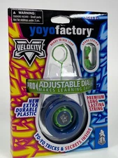 YoYoFactory Velocity Yo-Yo - Adjustable Response! - Blue