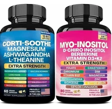 Soothe & Smooth Bundle - Zoyava Cortisol and Myo-Inositol All-in-One Supplement