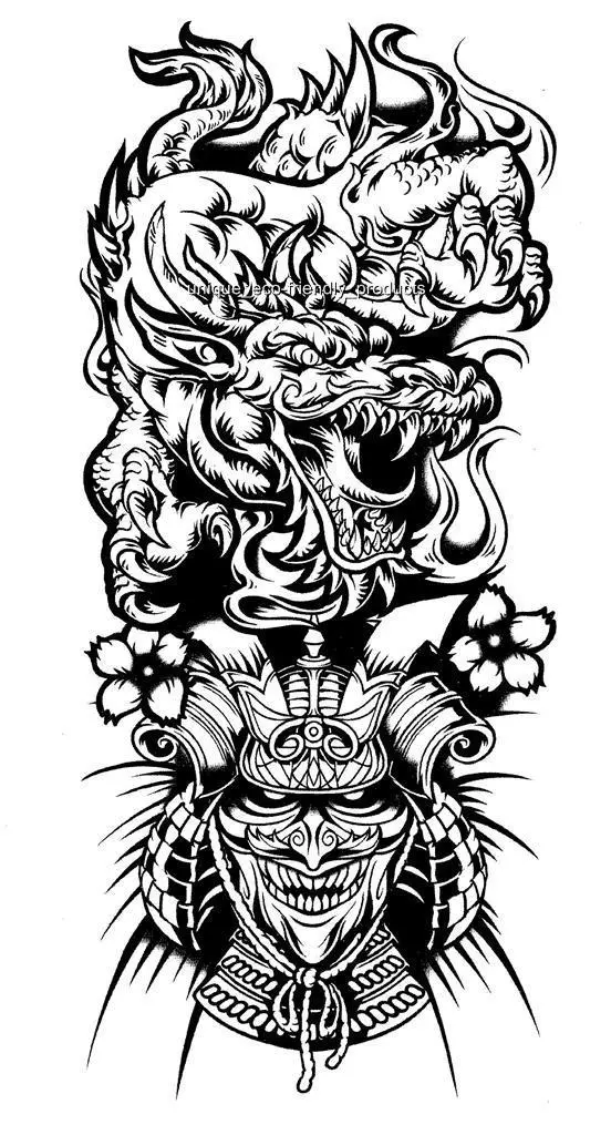 Tribal Dragon - ArtWear Tattoo