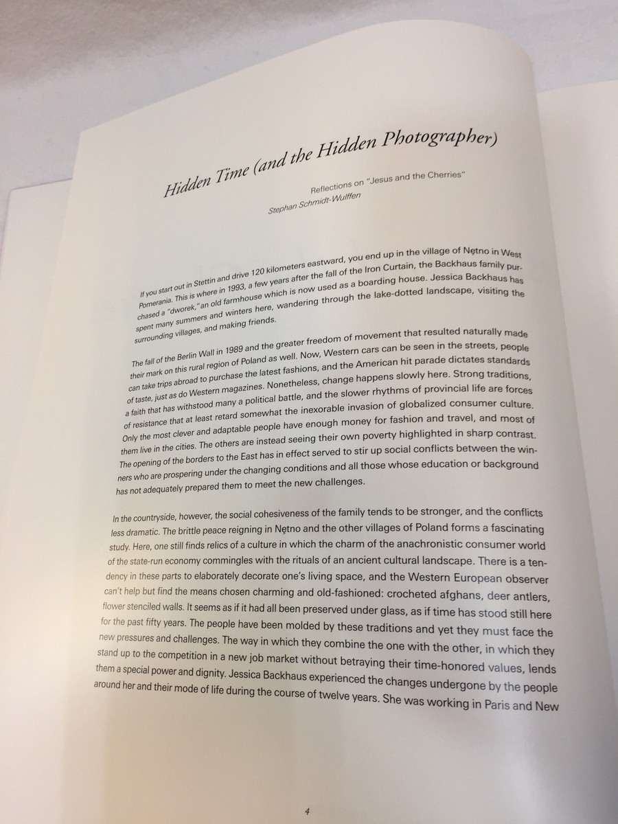 Jesus & The Cherries Book Jessica Backhaus Photograph Photography