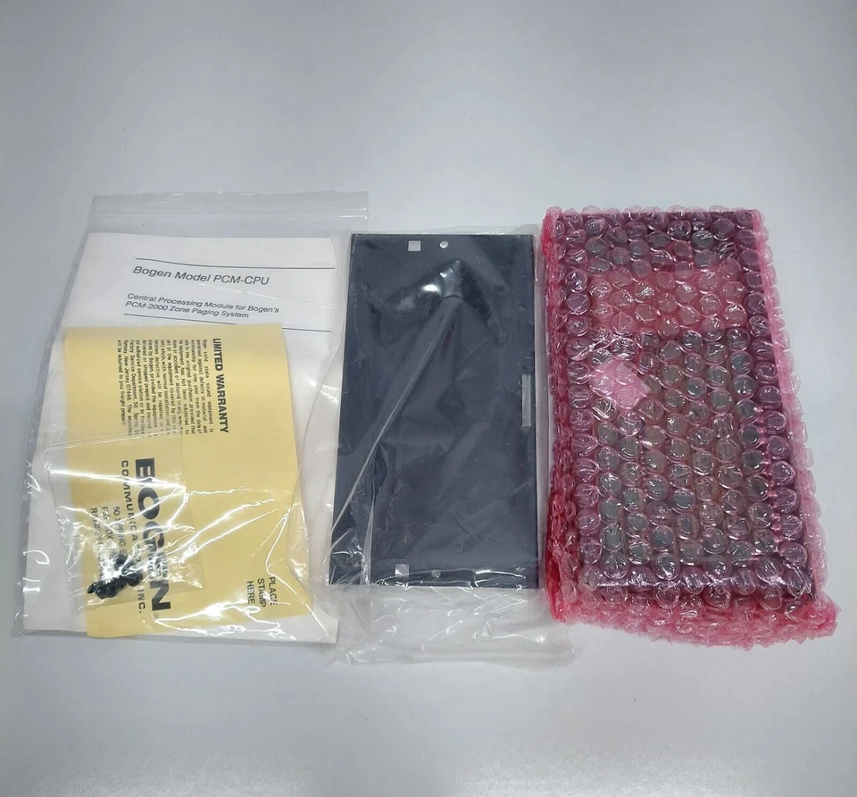 NUEVO MÓDULO CPU BOGEN PCM-CPU L-71297 PARA SISTEMA DE PAGINACIÓN DE ZONA BOGEN PCM-2000 COREA Foto 3 de 4