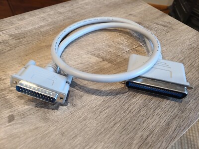 SCSI Centronics computer cable 3-foot AMW E148000 style 2464 26AWG