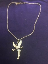 golden tinkerbell necklace. really prettty necklace.