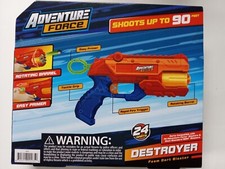 Adventure Force Destroyer Foam Dart Blaster Gun NEW IN BOX
