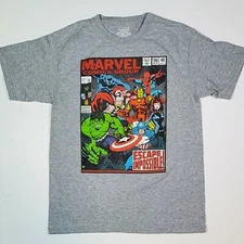 Marvel Comics Group Escape Impossible #186 T-Shirt Classic Avengers Graphic Sz M