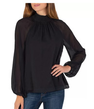 NEW Joie Limited Edition Ladies Long Sleeve Smocked Blouse Size 2XL 278 Retail