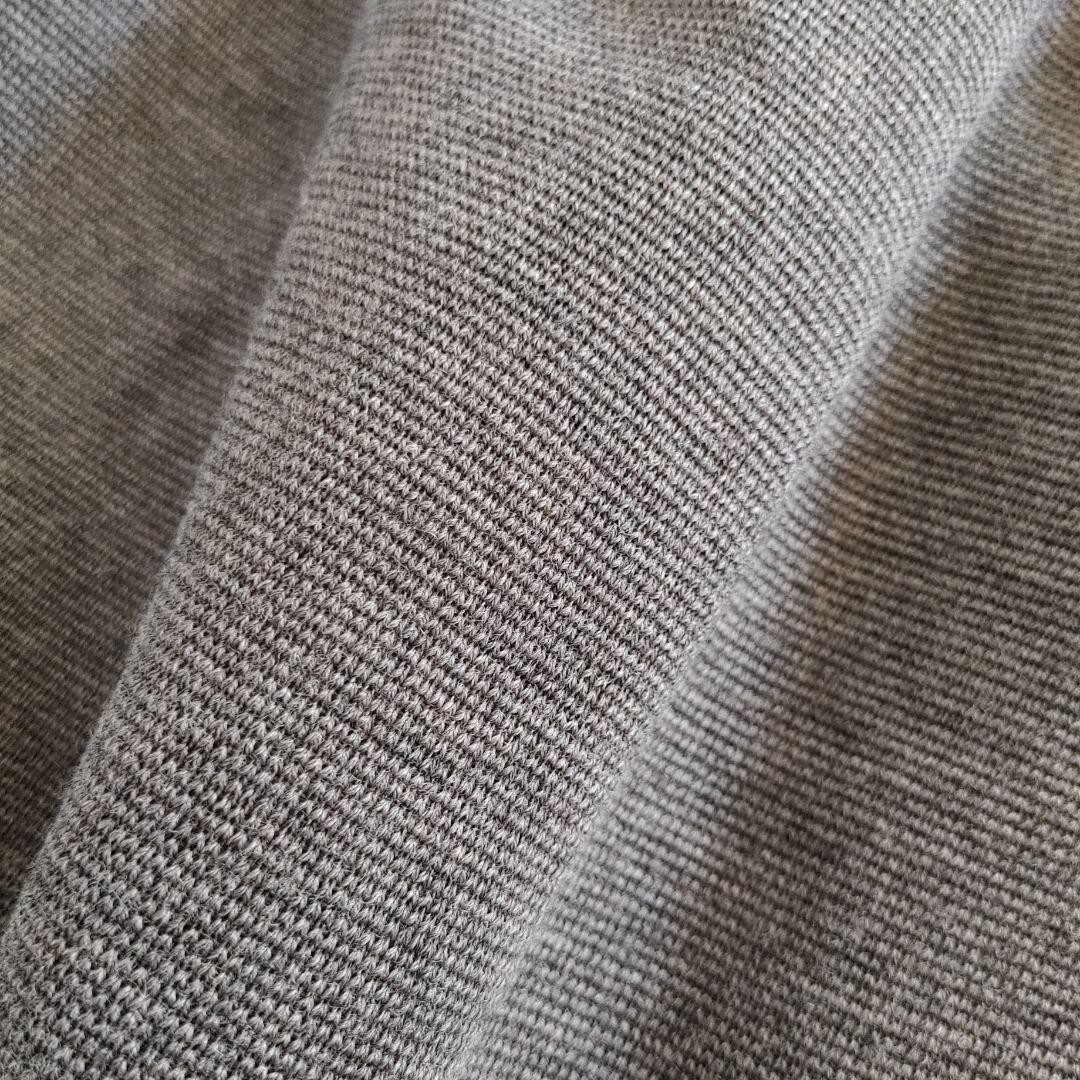 YVES SAINT LAURENT skirt cotton wool grey U Women