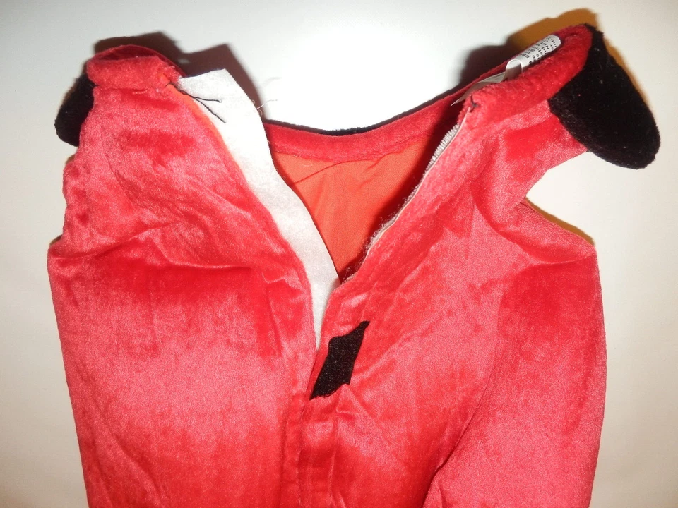 24 Months Ladybug Toddler Halloween Costume Red Black 3-Piece Wings - Image 4 of 4