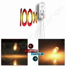 (100) 4.7mm 14v GM Chevy Gauge Cluster Speedometer Instrument Panel Lamps Bulbs