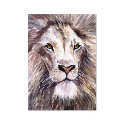 Aslan der Löwe Fine Art Print - Original Wildlife Art