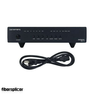 Denafrips ARES II 12th-1 DSD1024 Digital Audio Fibre-optical I2SR2R Decoder #New