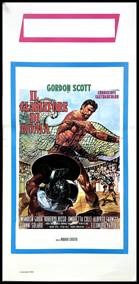 Locandina di Il gladiatore di Roma (1962)