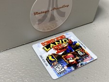 Donkey Kong Land 3 Nintendo Game Boy Replacement Label