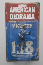 RETRO FEMALE MECHANIC IV AMERICAN DIORAMA 1:18 Scale Figurine 3.5" Lady Figure