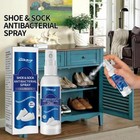 60ml Shoe & Shock Antibacterial Spray Deodorant Foot Deodorizer Odour V2A4