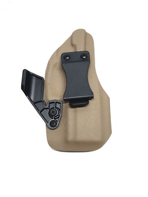 Aggressive Concealment Inside IWB kydex holster FDE Right hand w/claw