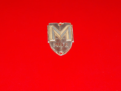 DDR Fahrrad Mifa Steuerkopfschild Schild Logo Emblem Steuerkopf