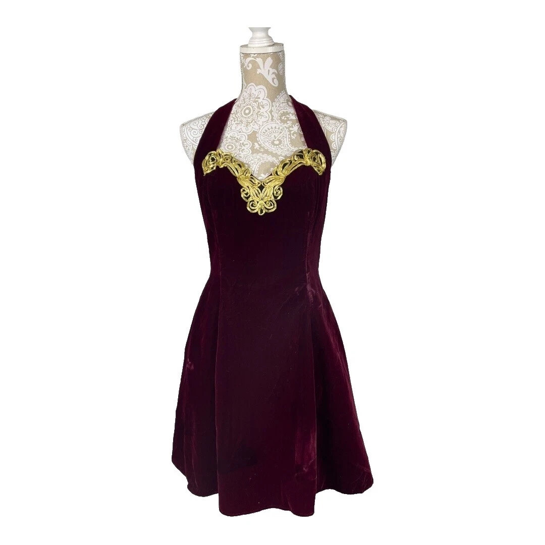 Velvet Formal Vintage Dresses for Women