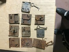 Pakiet różnych zamków meblowych 10 sztuk części z kluczem zamek meblowy I