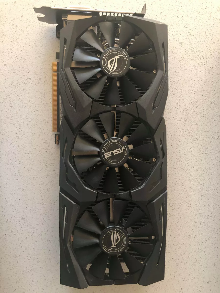 ASUS ROG-STRIX-GTX1080TI-O11G-GAMING GeForce OC Editon 11GB OC Edition VR  Ready