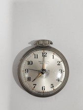 Vintage Silver Tone Westclox Pocket Ben Pocket Watch For Parts or Repair