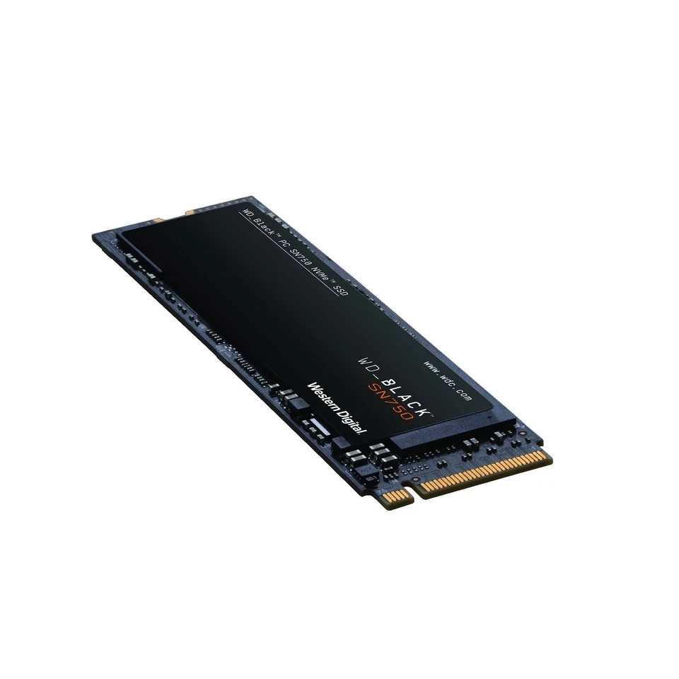 WD Black SN750 NVMe SSD 500GB, WDBRPG5000ANC-WRSN WD 500GB Black SN750 NVMe M... - Image 2 of 4