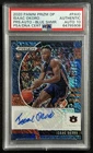 ISAAC OKORO PSA AUTH 2020 PANINI PRIZM DP PROSPECT 10 AUTO BLUE SHIMMER RC 8/13