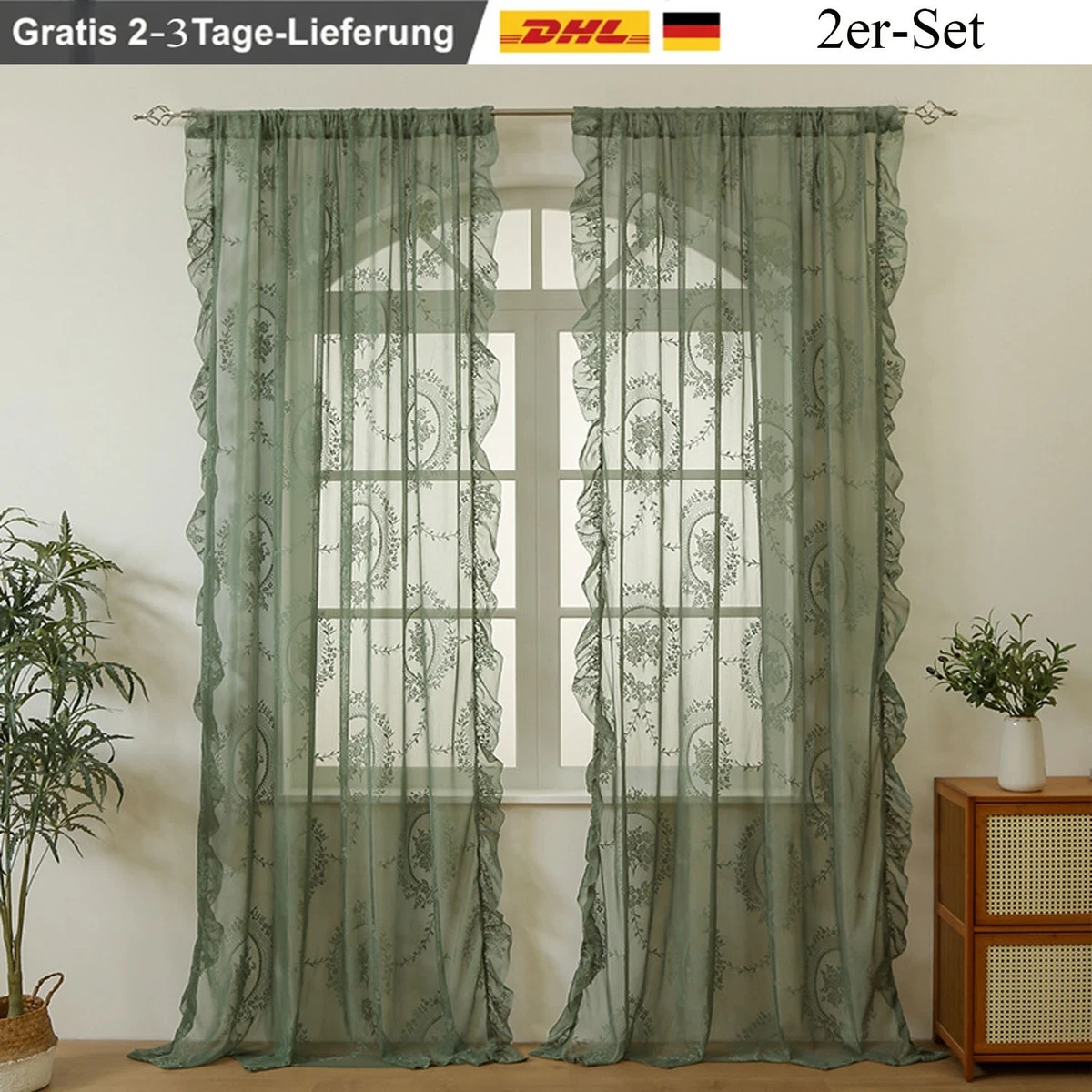 Markenlose Gardinen & Vorhänge im Vintage -/Retro-Stil online kaufen