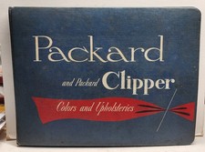 1954 Packard Clipper Color Upholstery Showroom Book