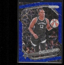 Chelsea Gray 2025 Panini Prizm WNBA #111 Blue Velocity Prizms Las Vegas Aces
