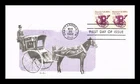 DR JIM STAMPS US COVER HANSOM CAB TRANSPORTATION SERIES FDC TUDOR HOUSE