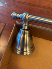 Towel Bar, 24", Brushed Nickel, Great Condition, Looks Good, Easy to Install