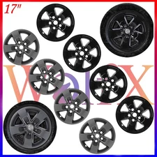 4PCS 17" Wheel Skins Hub Caps Covers for 2013-2018 Ram 1500 Truck Steel Rim