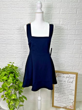 Women's NWT M Lulus dress blue tropical sleeveless