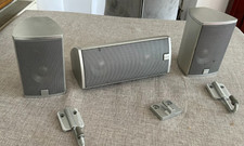 Canton speakers 2 x CD10 + 1 X CD20 with wall brakets