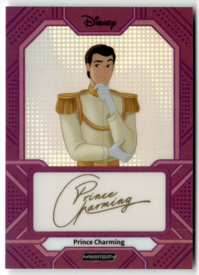 Kakawow Disney Phantom 2025 PD-SIP-22 Prince Charming Script Auto Purple 14/115