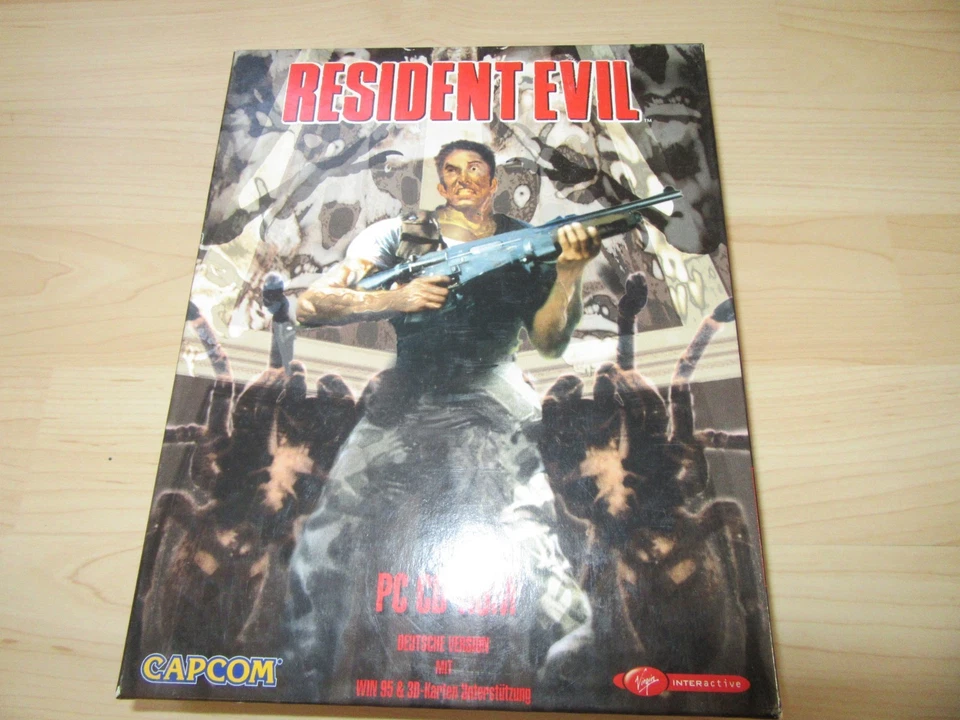 RESIDENT EVIL 1 , 2 und 3 CAPCOM PC CD-ROM 1997 1999 2000 – 2 BIG BOX en - Bild 4 von 4