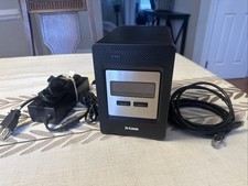 D-Link DNS-343 w 3 TB Hard Drives Included Power Supply Data Cable WORKS!!