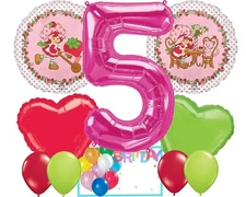 Anagram Strawberry Shortcake Birthday Balloons Party #5 - Officially Licensed