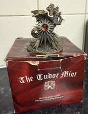 Myth & Magic The Dragon Of Light 3085 The Tudor Mint Zinn Metall Figur
