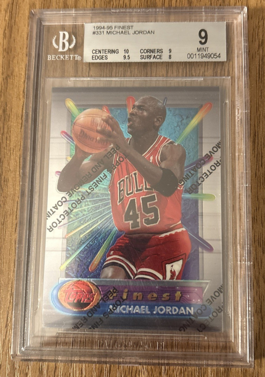 Michael Jordan 1994 Finest #331 BGS 9