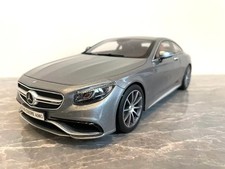 *SUPER RARE* GT063 GT Spirit 1/18 Mercedes Benz S63 AMG Coupe Silver LIMITED