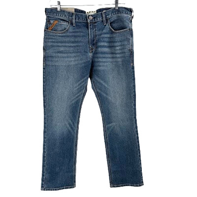 Ariat M7 Slim Straight Leg Jeans Men's 38X32 Rodeo Cowboy Western Stretch New