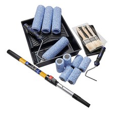 Harris Trade 19pc Big Box Roller & Brush Set Micropoly Emulsion Paint Kit