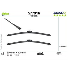 Wischblatt vorne Flachbalkenwischblatt mit Spoiler VALEO für u.a. DACIA SANDERO