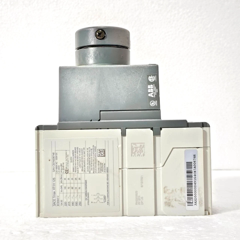 INTERRUPTOR DE CIRCUITO ABB 15A SACE TMAX XT1H 125 690VAC 500VDC NUEVO Foto 4 de 4