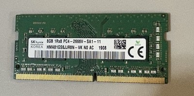 SK Hynix 8GB 1Rx8 PC4-2666V-SA1-11 DDR4 Memory RAM HMA81GS6CJR8N